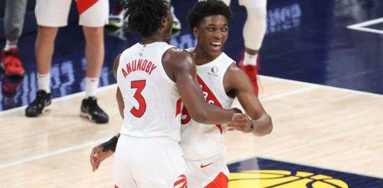 开云平台-双核缺阵阿奴诺比轰恐怖数据 6战5胜猛龙重回正轨